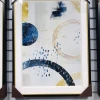 Modern living room decorative paintings, corridor entrance murals, hotel display paintings, three-part couplets details Picture